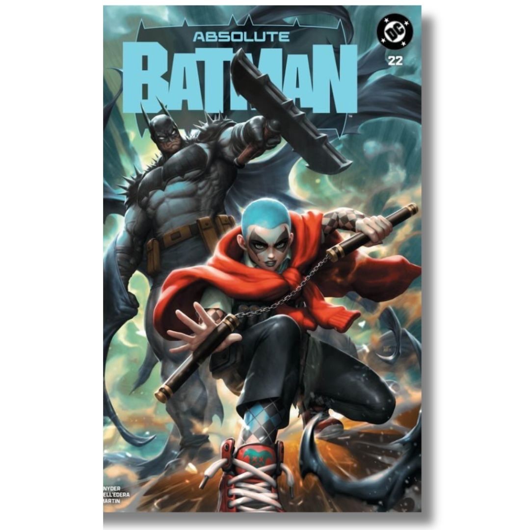 ABSOLUTE BATMAN #22 EXCLUSIVE TRADE - ORIGIN HARLEY QUINN - KUNKKA