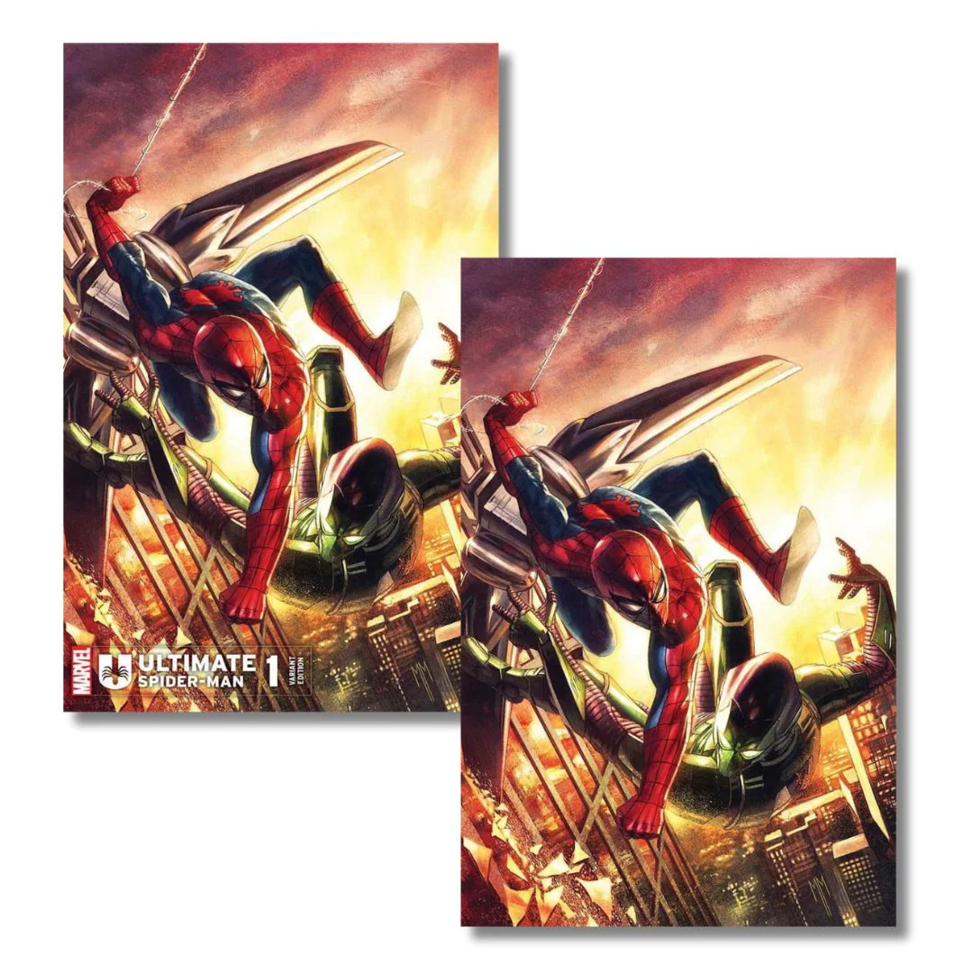 ULTIMATE SPIDER-MAN #1 EXCLUSIVE VIRGIN/TRADE - 1ST APP - MASTRAZZO