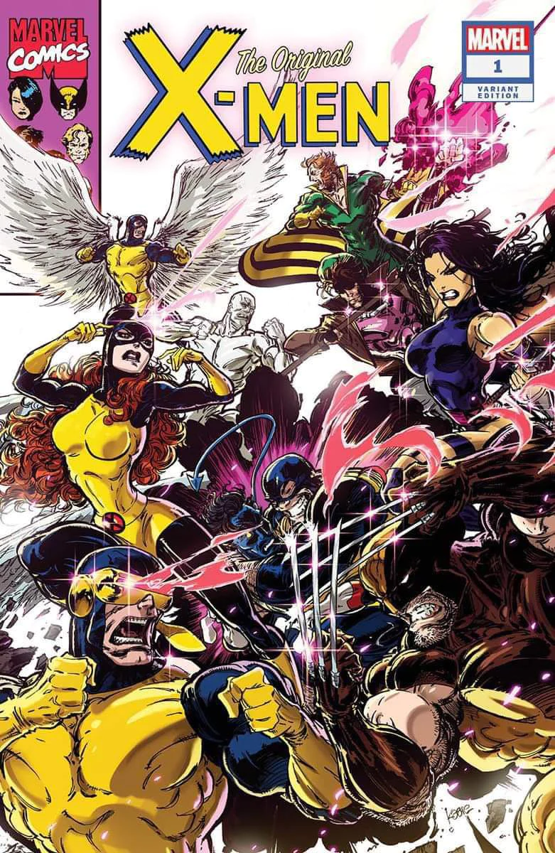 ORIGINAL X-MEN #1 EXCLUSIVE VIRGIN/TRADE - KAARE ANDREWS 90s RETRO - RETURN OF..