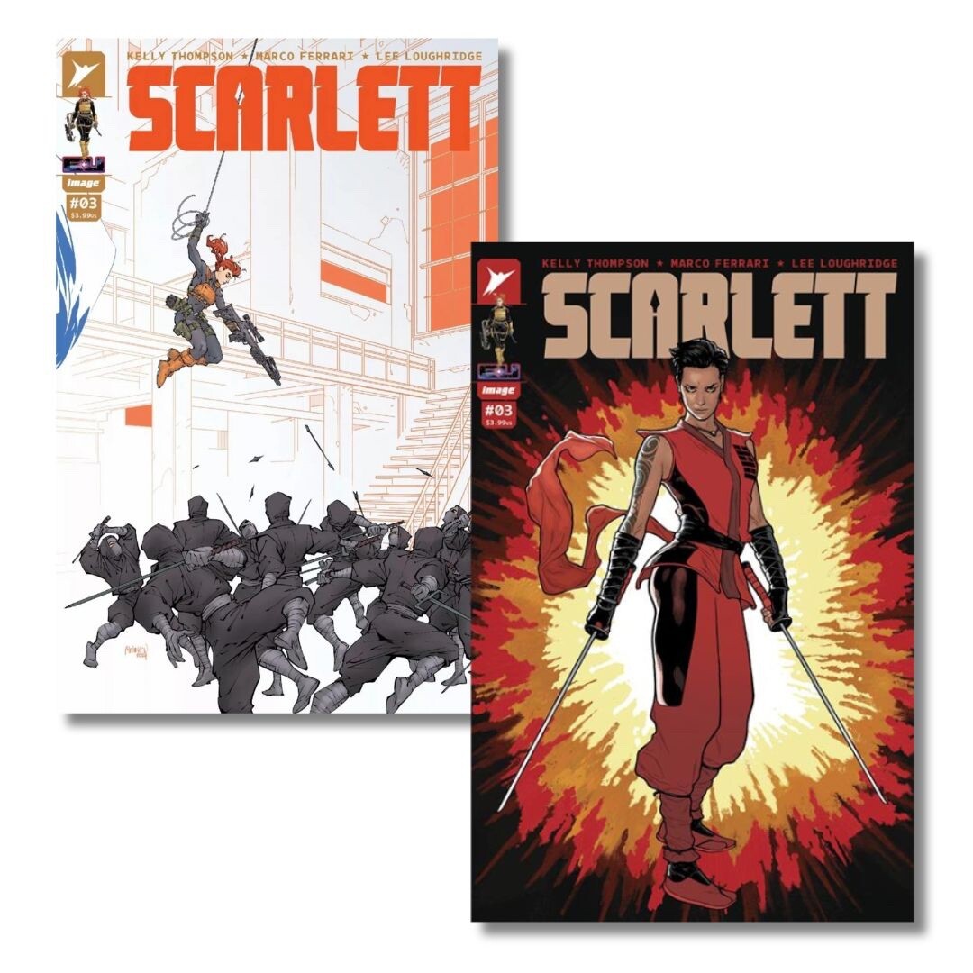 GI JOE SCARLETT #3 1:25 & 1:10  RATIO - SPOKES & MELNIKOV