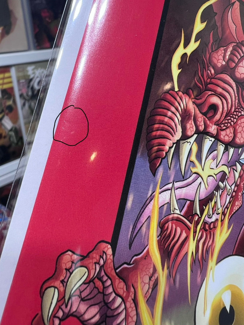 D'ORC #1 EXCLUSIVE 3RD PRINT DUNGEONS & DRAGONS HOMAGE - 1 TICK SEE PIC