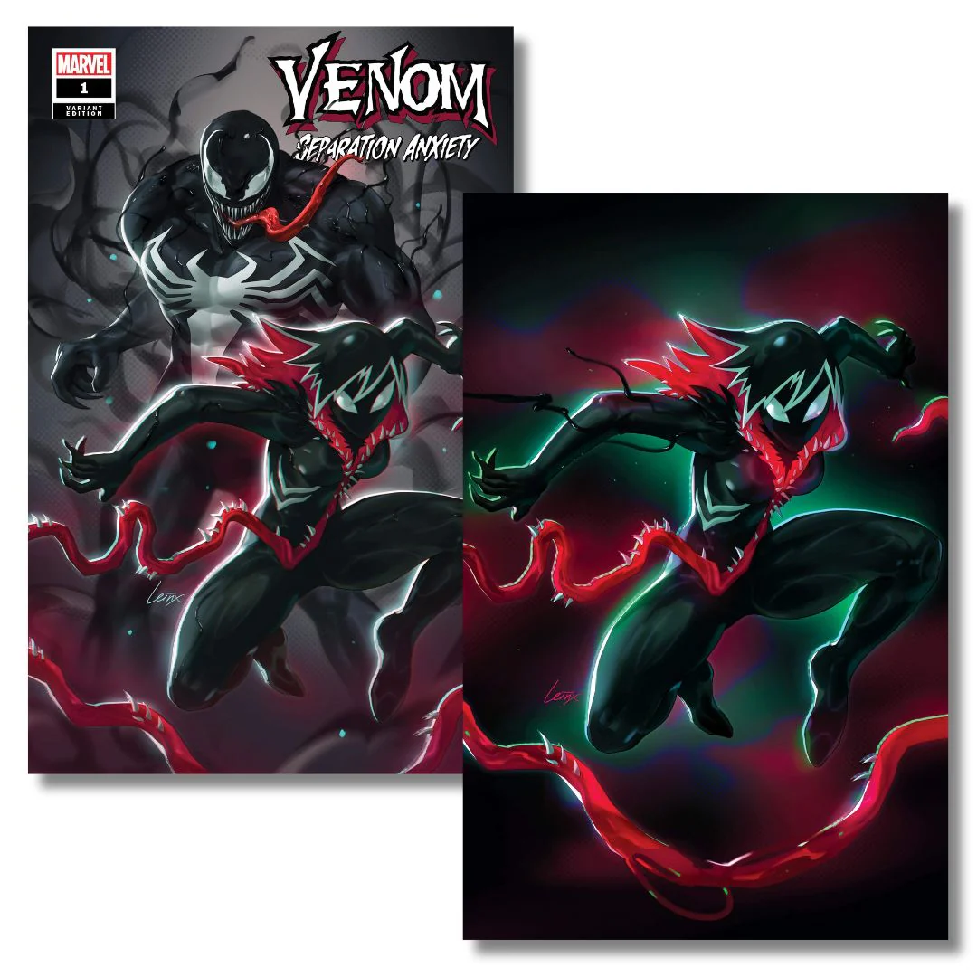 VENOM SEPARATION ANXIETY #1 EXCLUSIVE VIRGIN/TRADE - GWENOM - LEIRIX - LTD 600