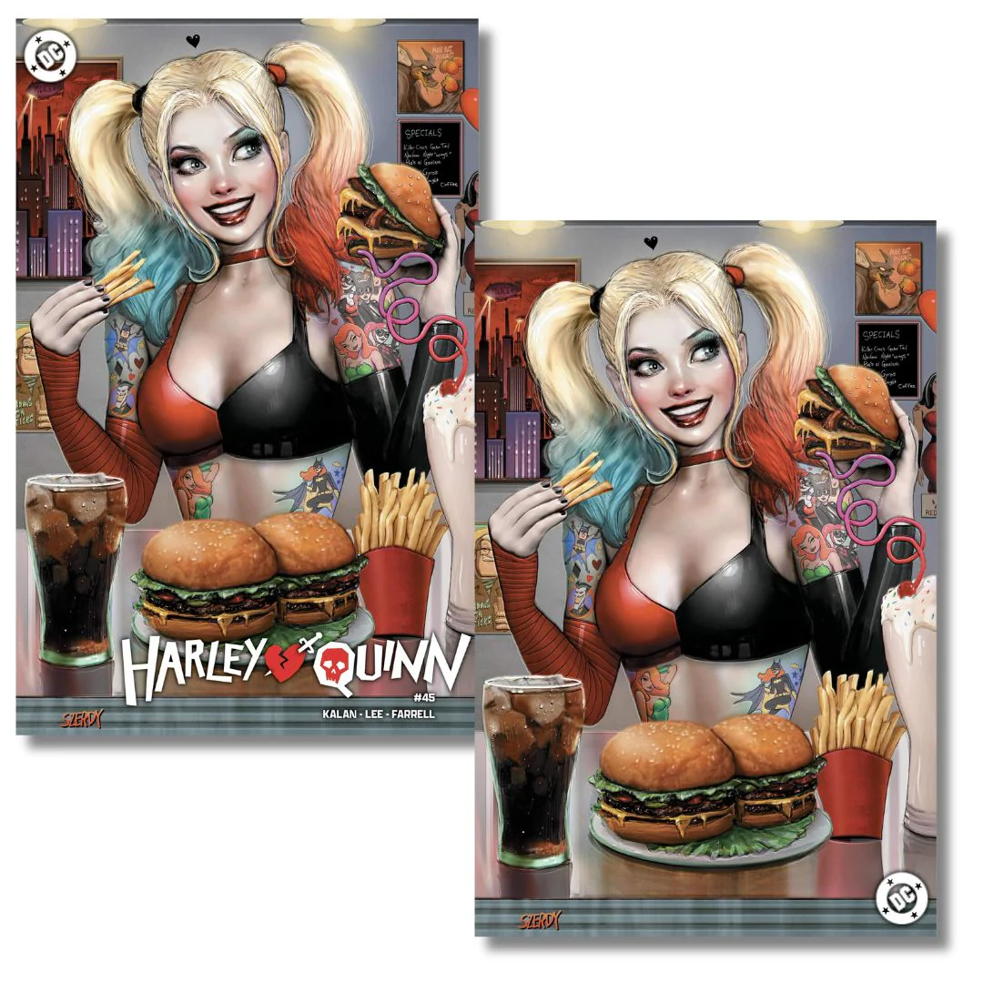 HARLEY QUINN #45 EXCLUSIVE VIRGIN/TRADE - SZERDY