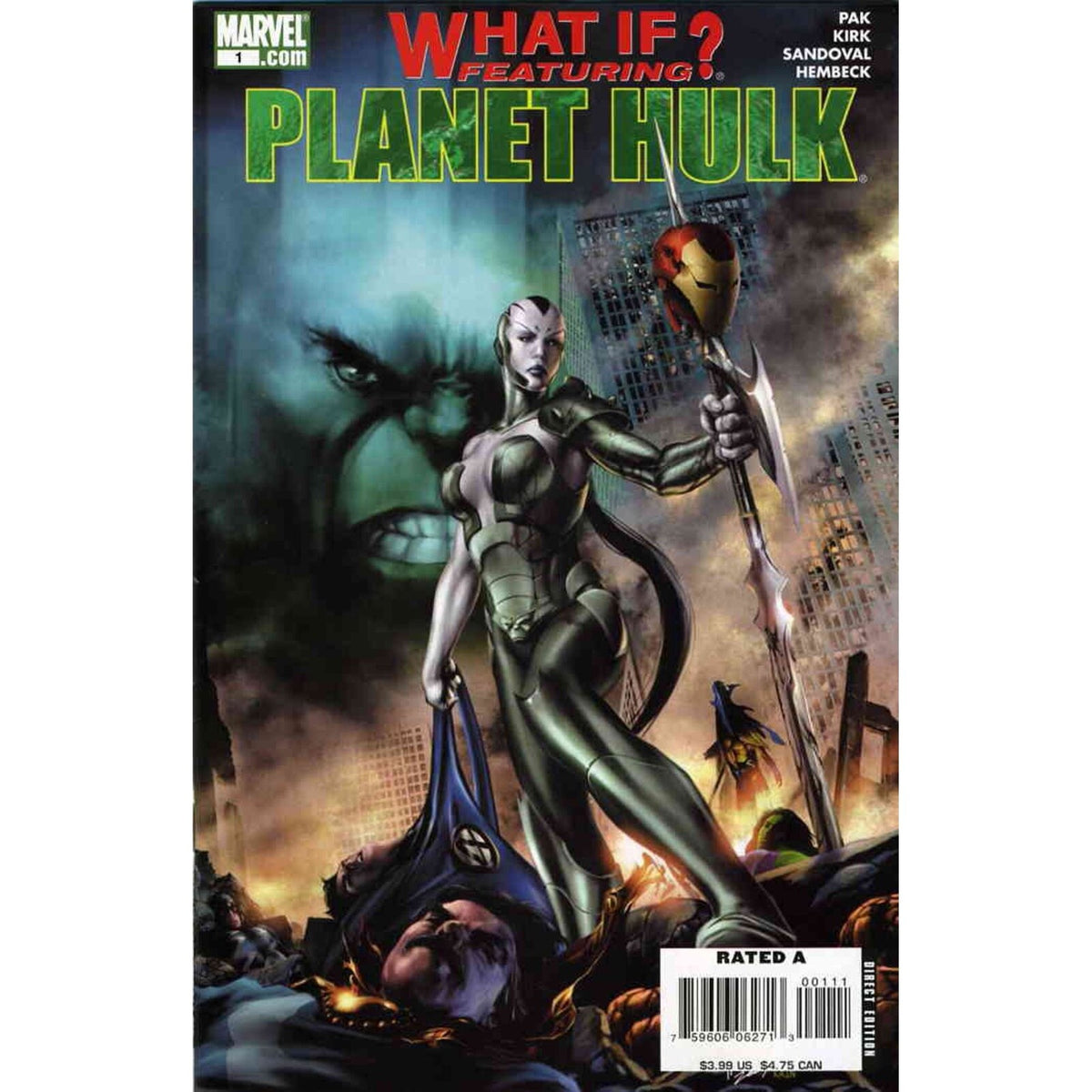 WHAT IF? PLANET HULK #1 - 1ST APP  SKAAR (MCU) NM