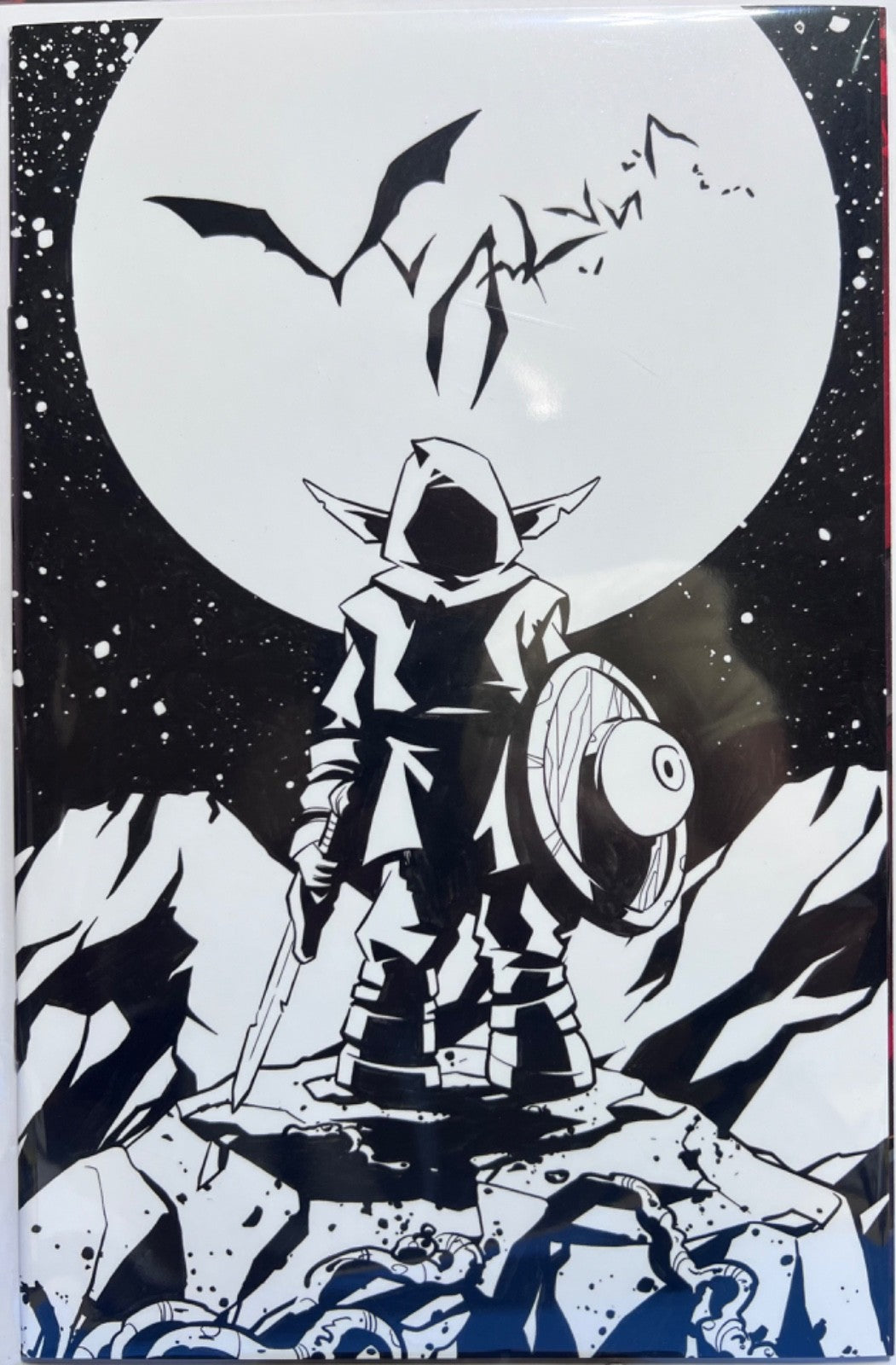 D'ORC #1 VIRGIN EXCLUSIVE B&W 3RD PRINT MEGACON EXCLUSIVE - ZELDA HOMAGE LTD 500