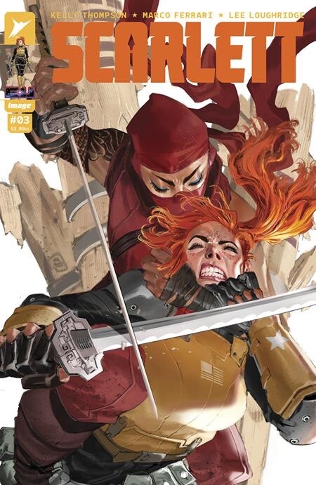 GI JOE SCARLETT #3 1:50 RATIO - ERIC CANETE