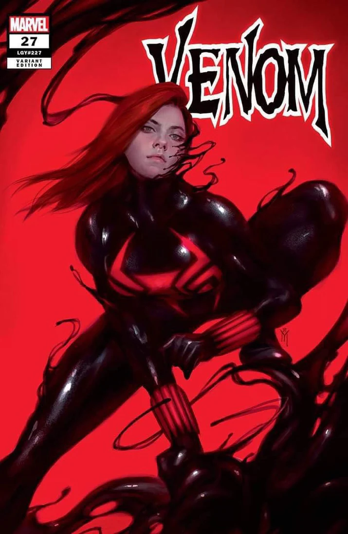 VENOM #27 EXCLUSIVE VENOMIZED VIRGIN/TRADE - MIGUEL MERCADO - BLACK WIDOW