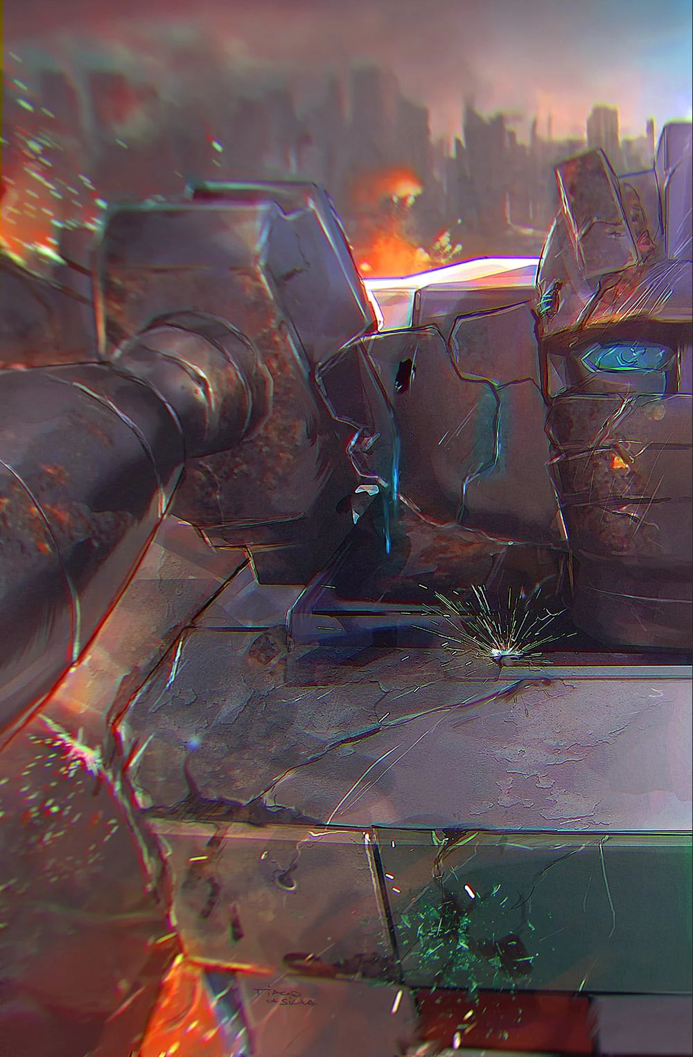 TRANSFORMERS #21 EXCLUSIVE VIRGIN CONNECTING SET - WHEELJACK - DA SILVA