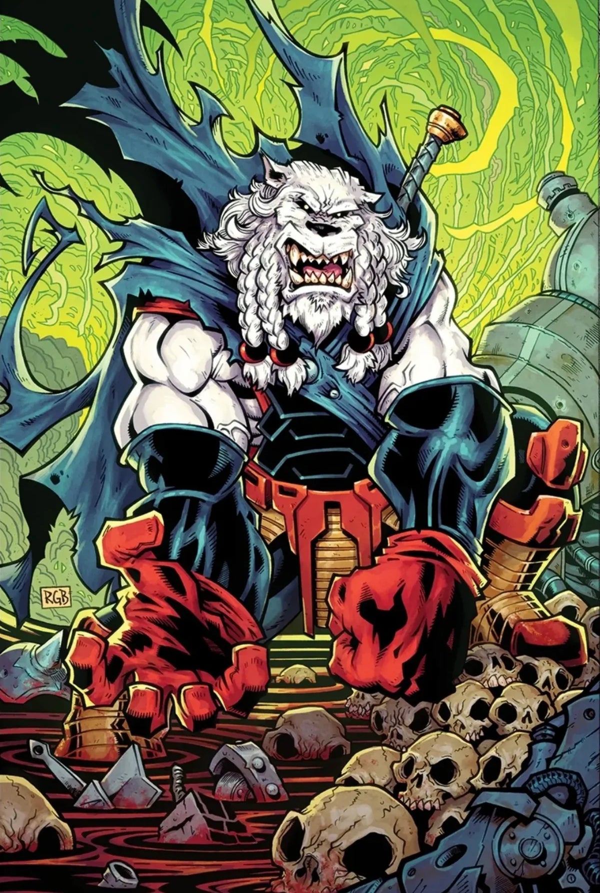 INVINCIBLE BATTLE BEAST #1 EXCLUSIVE VIRGIN - RYAN BROWNE