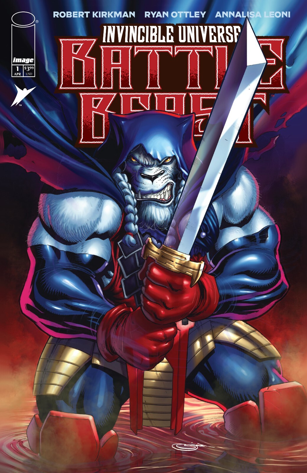 INVINCIBLE BATTLE BEAST #1 EXCLUSIVE TRADE - SHAH