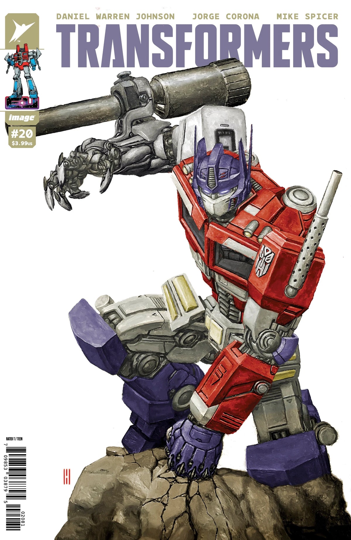 TRANSFORMERS #20 EXCLUSIVE SPOT FOIL & TRADE - CHOI
