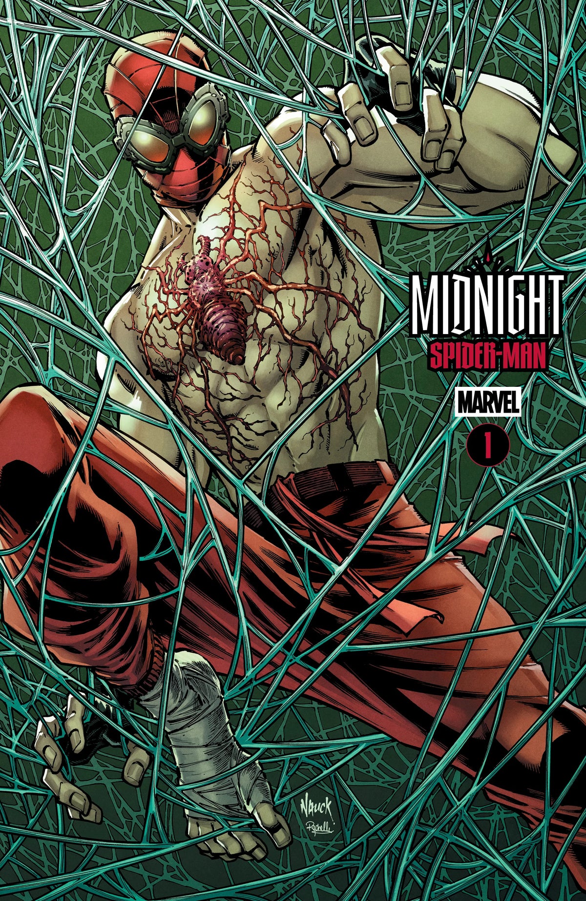 MIDNIGHT SPIDER-MAN #1 EXCLUSIVE - TODD NAUCK LTD 1000 - EST SHIP 10/19