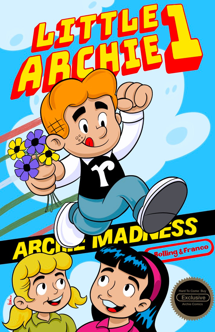 LITTLE ARCHIE #1 EXCLUSIVE SUPER MARIO 2 HOMAGE FACSIMILE - FRANCO - PRESALE EST SHIP 8/15