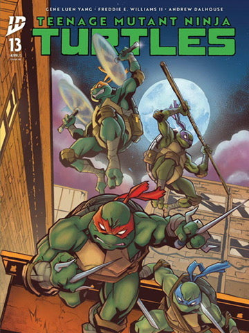 TMNT Teenage Mutant Ninja Turtles #13 (2025) VIRGIN & TRADE EXCLUSIVE - MAZZARA
