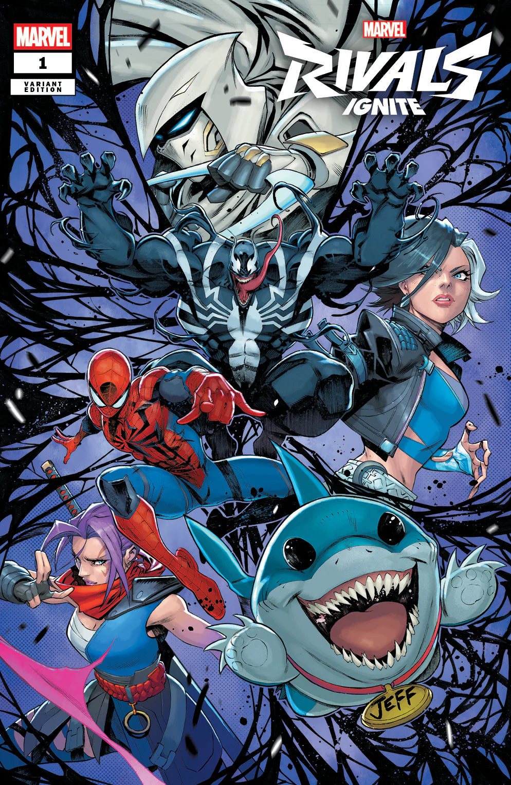 MARVEL RIVALS IGNITE #1 EXCLUSIVE VIRGIN/TRADE - JEFF LANDSHARK - COELLO