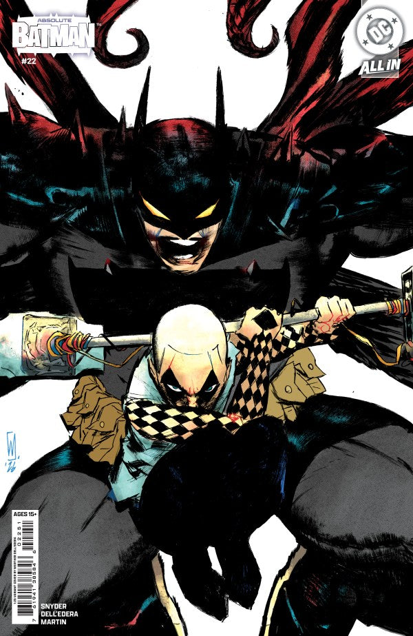 1:25 ABSOLUTE BATMAN #22 INCENTIVE - ORIGIN HARLEY QUINN - DELL'EDERA - PRESALE EST SHIP 7/16
