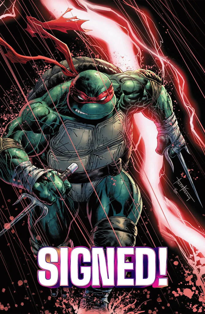 TMNT TEENAGE MUTANT NINJA TURTLES #300 VIRGIN EXCLUSIVE SET SIGNED - KIRKHAM  LTD 500 - PRESALE EST SHIP AUG 28TH