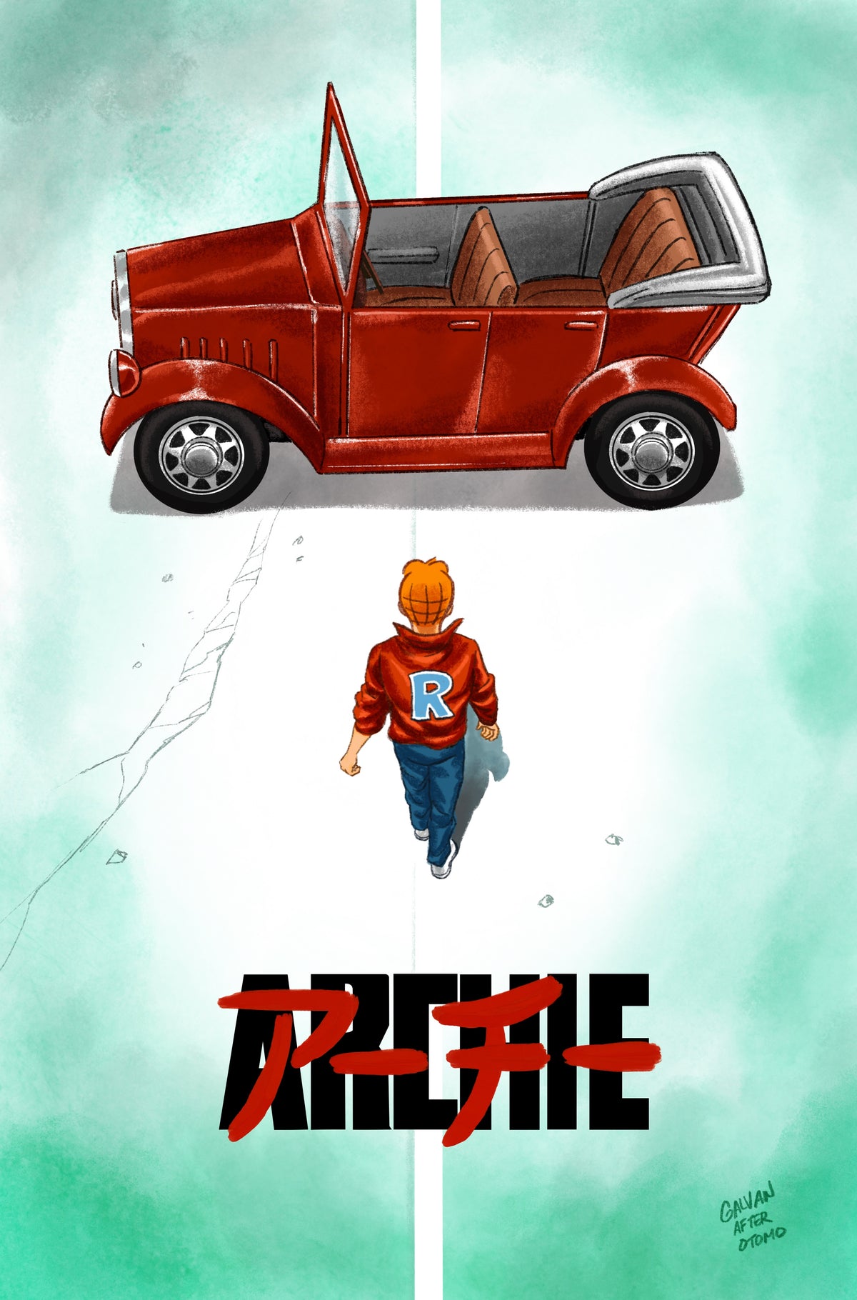 ARCHIE AKIRA EXCLUSIVE HOMAGE - LIFE WITH ARCHIE #42  - BILL GALVAN - PRESALE EST SHIP 7/7