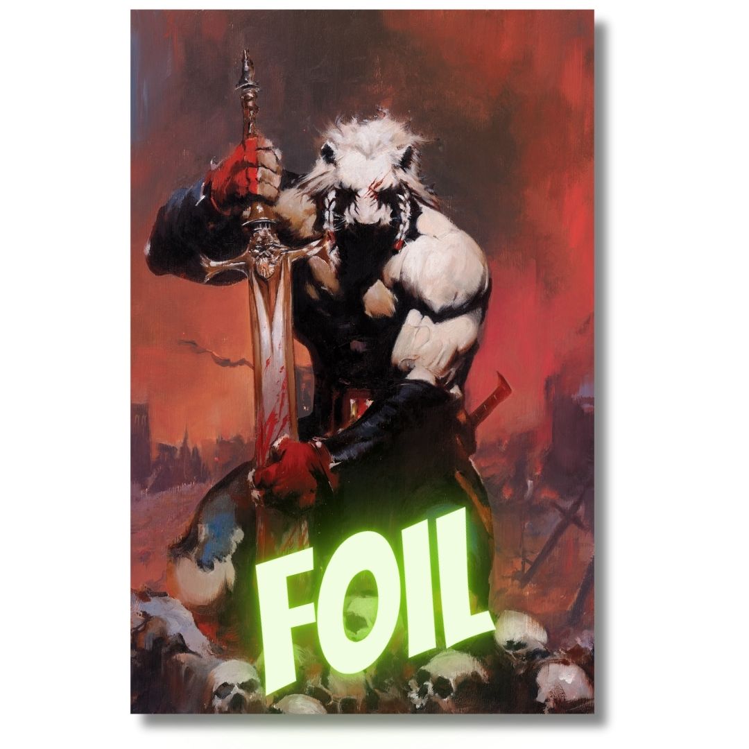 INVINCIBLE BATTLE BEAST #4 SPOT FOIL VIRGIN EXCLUSIVE - ITO