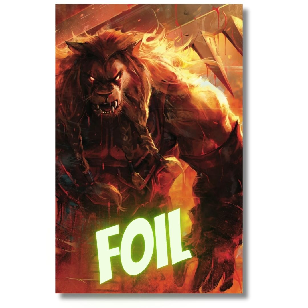 INVINCIBLE BATTLE BEAST #4 FOIL VIRGIN EXCLUSIVE - IVAN TAO