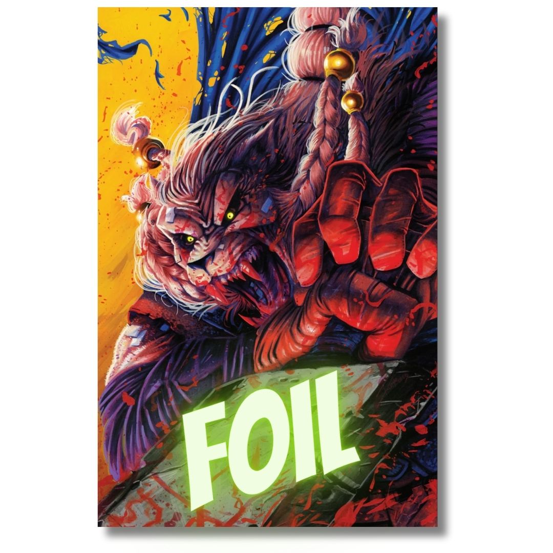 INVINCIBLE BATTLE BEAST #5 FOIL VIRGIN EXCLUSIVE - PONCHO