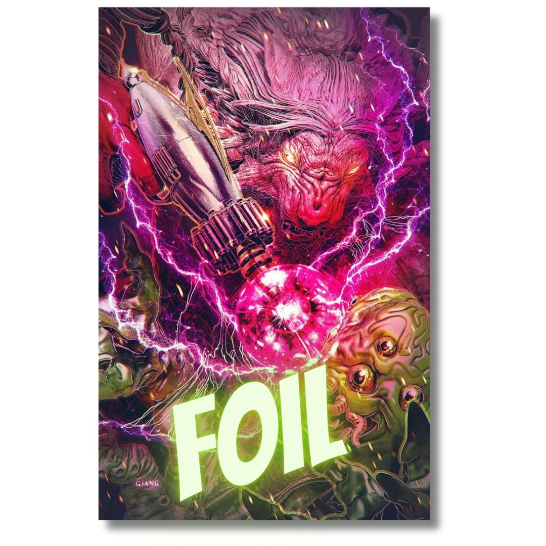 INVINCIBLE BATTLE BEAST #6 VIRGIN FOIL CONVENTION EXCLUSIVE -JOHN GIANG