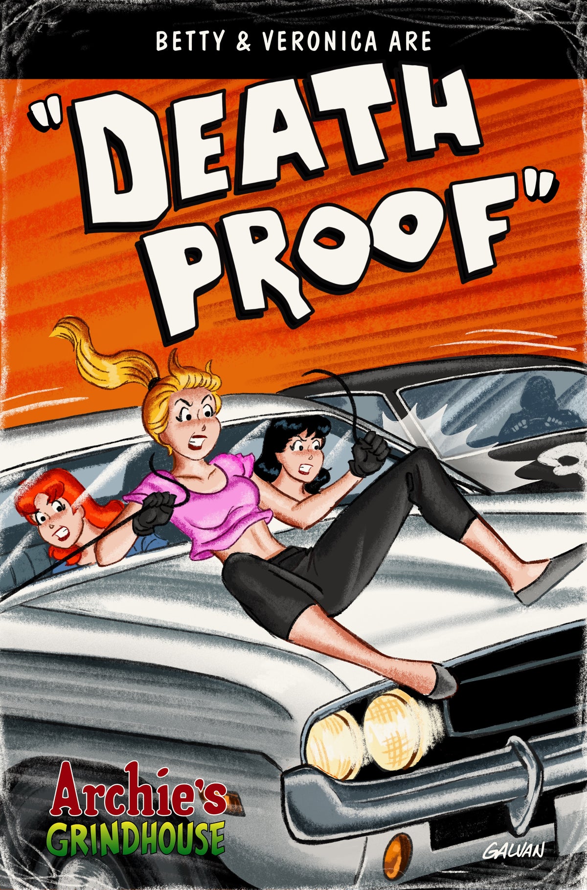 ARCHIE BETTY & VERONICA DEATH PROOF HOMAGE EXCLUSIVE LTD 250 - PRESALE EST SHIP 9/1