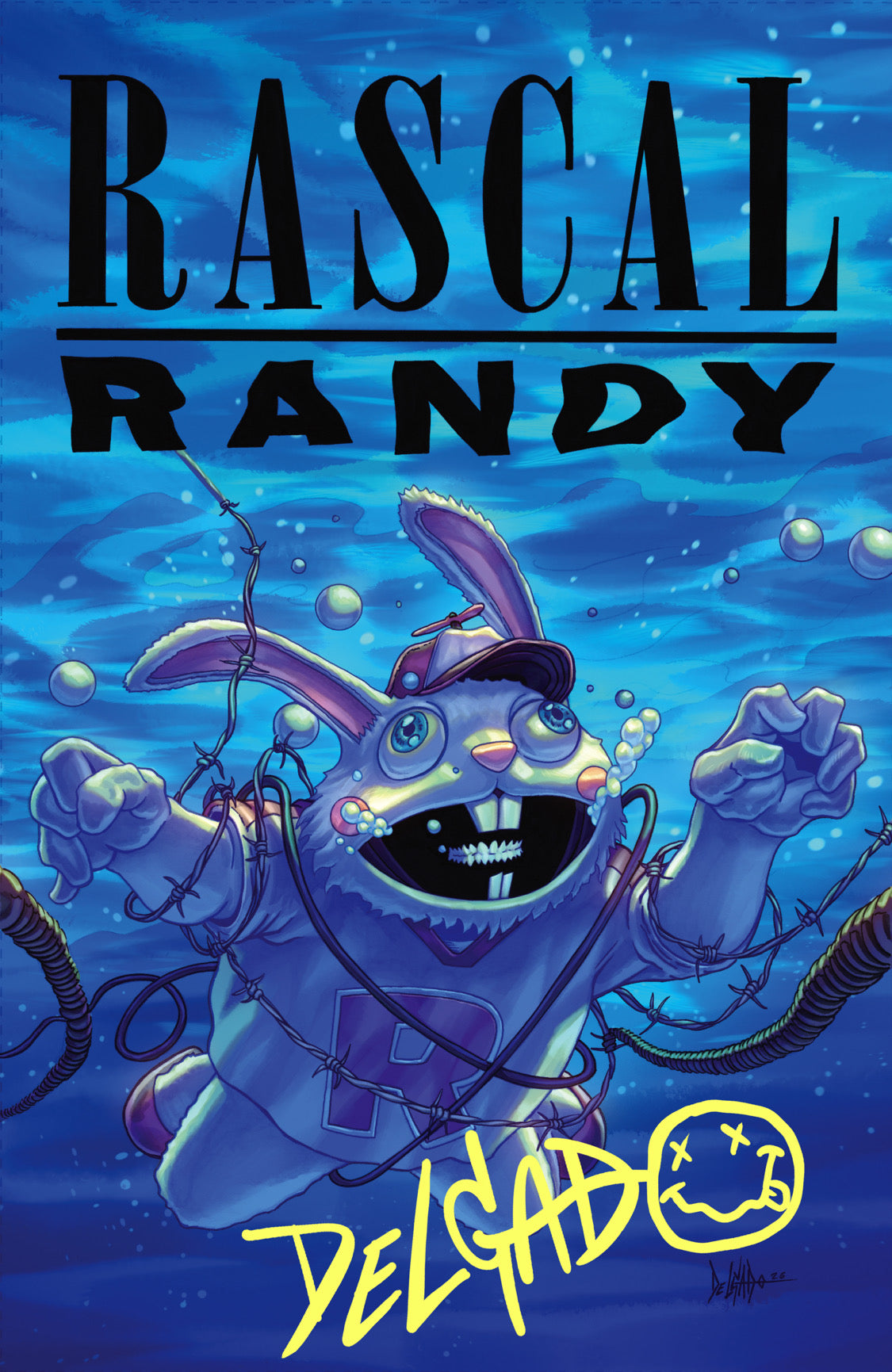 EXQUISITE CORPSES RASCAL RANDY #1 EXCLUSIVE NIRVANA HOMAGE -SIGNED/REMARK LTD 25 KEVIN DELGADO - PRESALE EST SHIP 7/28