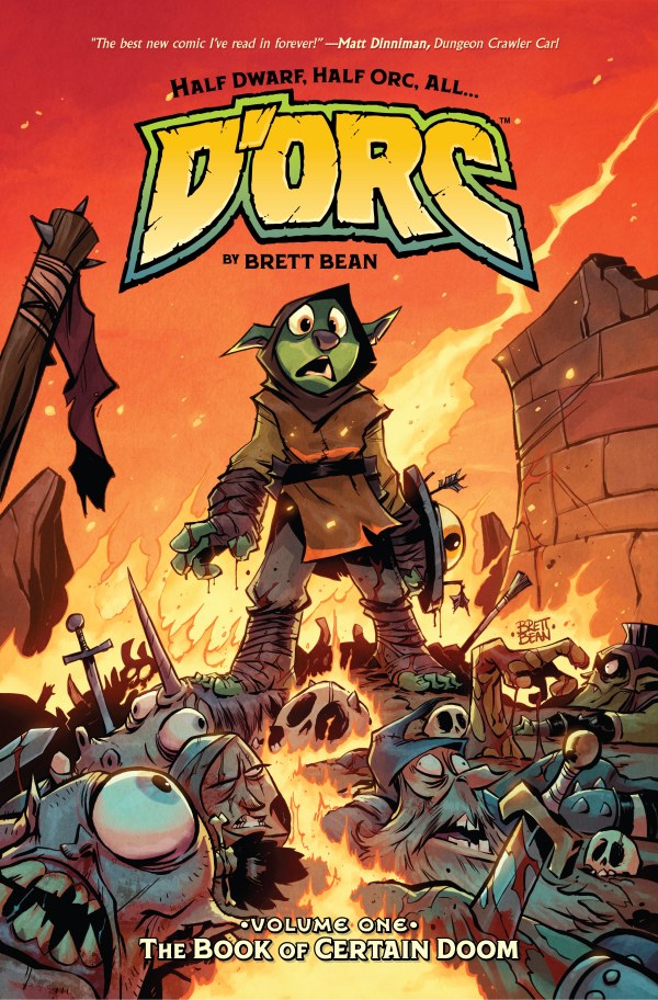 D'ORC VOL.1 TRADE PAPER BACK -  BOOK OF CERTAIN DOOM - BEAN