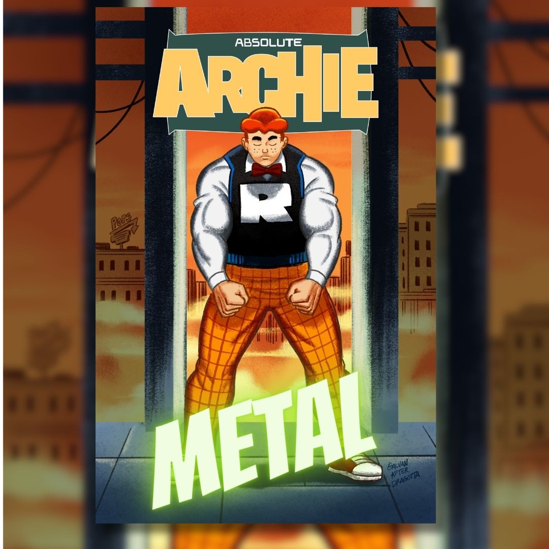 ABSOLUTE ARCHIE METAL EXCLUSIVE HOMAGE - MOVIE MANIA - LIMITED EDITION - BILL GALVAN - LTD 25
