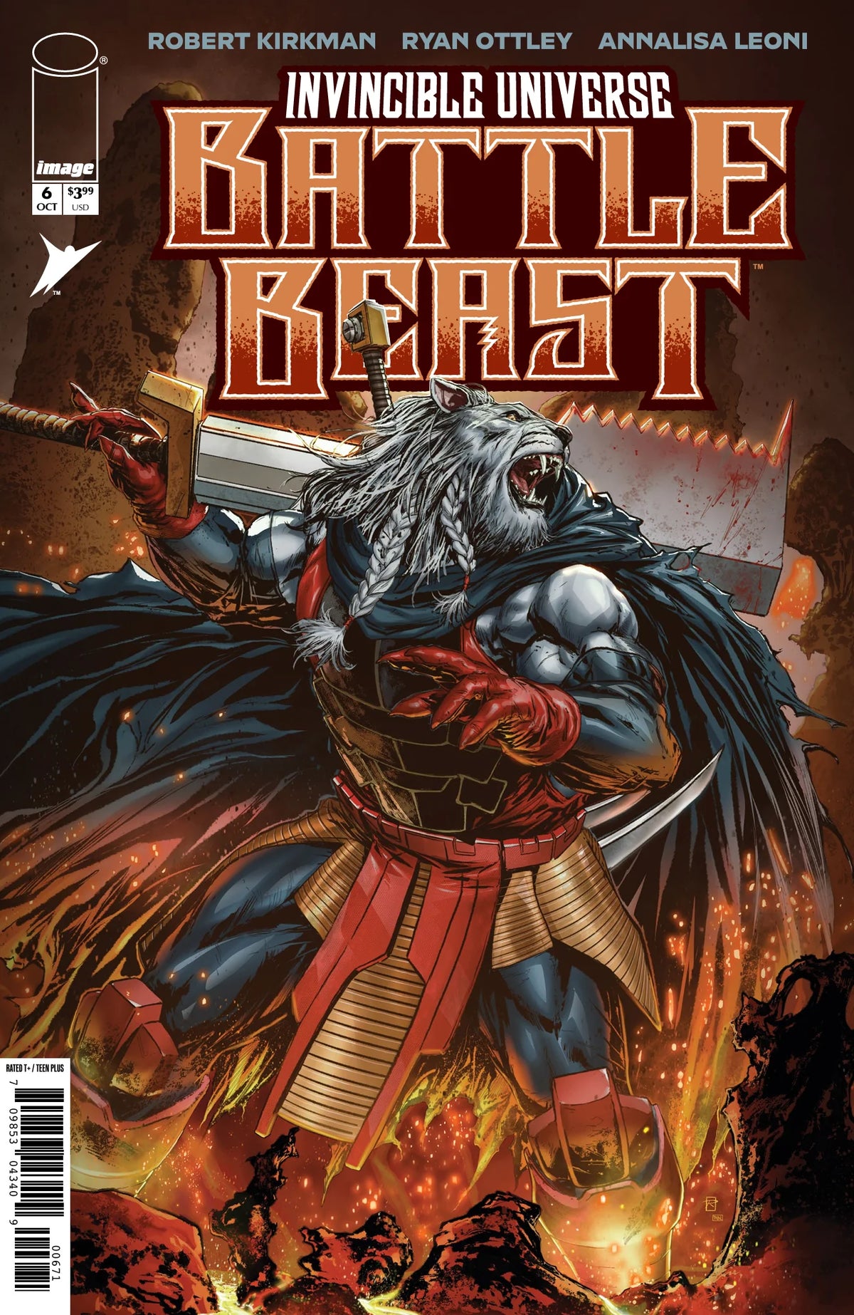 INVINCIBLE BATTLE BEAST #6 EXCLUSIVE - RAYMOND GAY