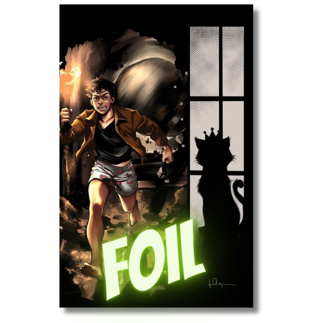 DUNGEON CRAWLER CARL #0 2ND PRINT EXCLUSIVE VIRGIN FOIL & TRADE SET - INDIANA JONES HOMAGE - PICCINNO - PRESALE EST SHIP 10/7