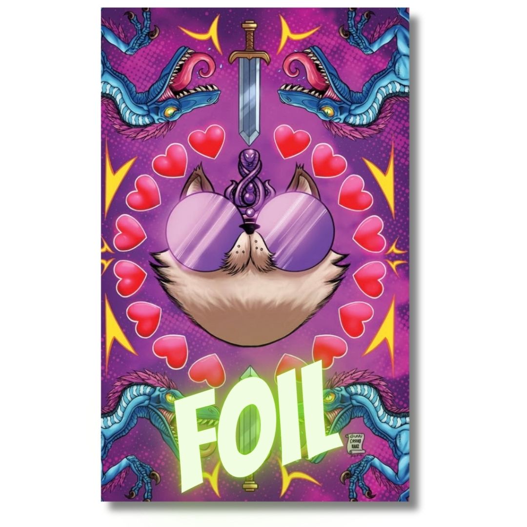 DUNGEON CRAWLER CARL #0 2ND PRINT EXCLUSIVE VIRGIN FOIL & VIRGIN SET - PRINCESS DONUT - GUNN - PRESALE EST SHIP 10/7