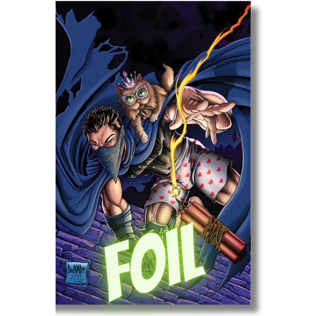 DUNGEON CRAWLER CARL SPECIAL EDITION #0 EXCLUSIVE TRADE & TRADE FOIL & VIRGIN FOIL SET - SPAWN HOMAGE