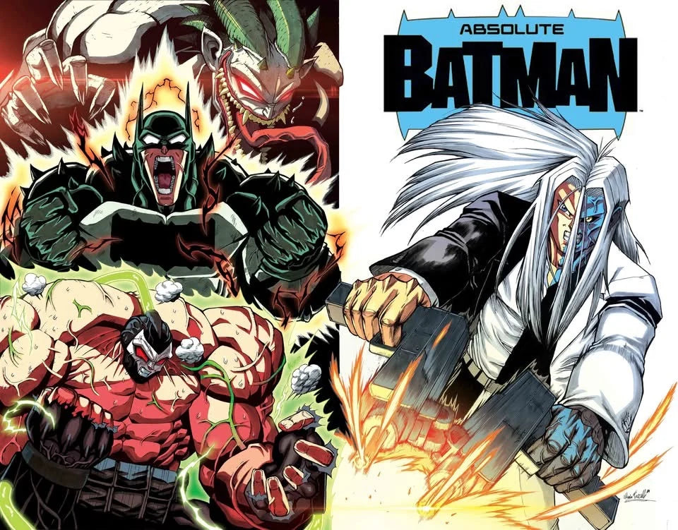 ABSOLUTE BATMAN #21 EXCLUSIVE MARIO  FOCCILLO WRAPAROUND SET - LIMITED USA RELEASE