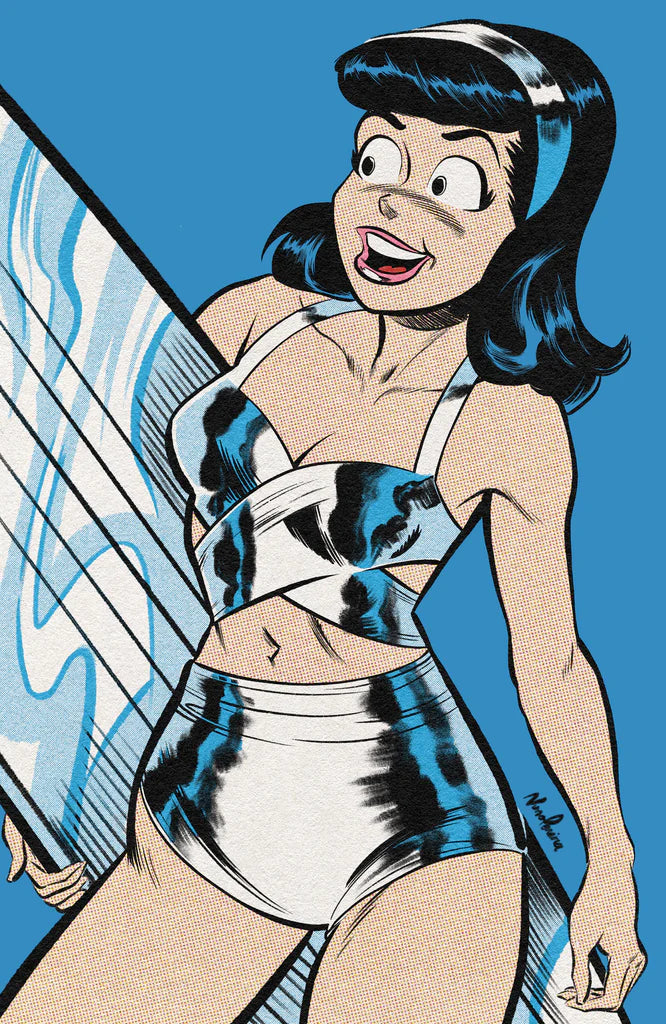 ARCHIE BETTY & VERONICA SUMMER FUN #1 VIRGIN EXCLUSIVE POP ART SILVER SURFER HOMAGE - PEREIRA LTD 250 (Copy)