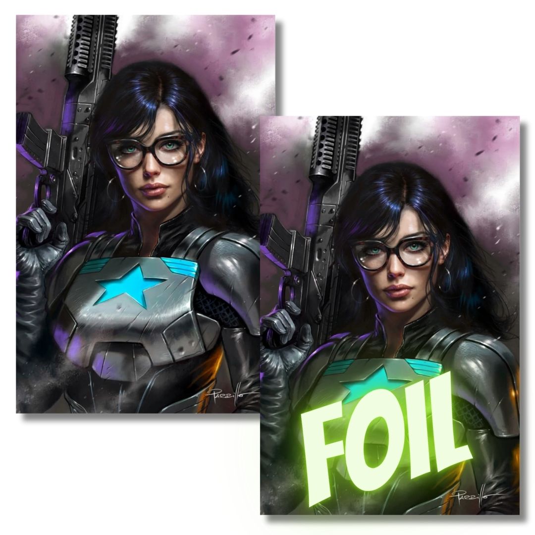 GI JOE #15 EXCLUSIVE FOIL & VIRGIN - PARRILLO