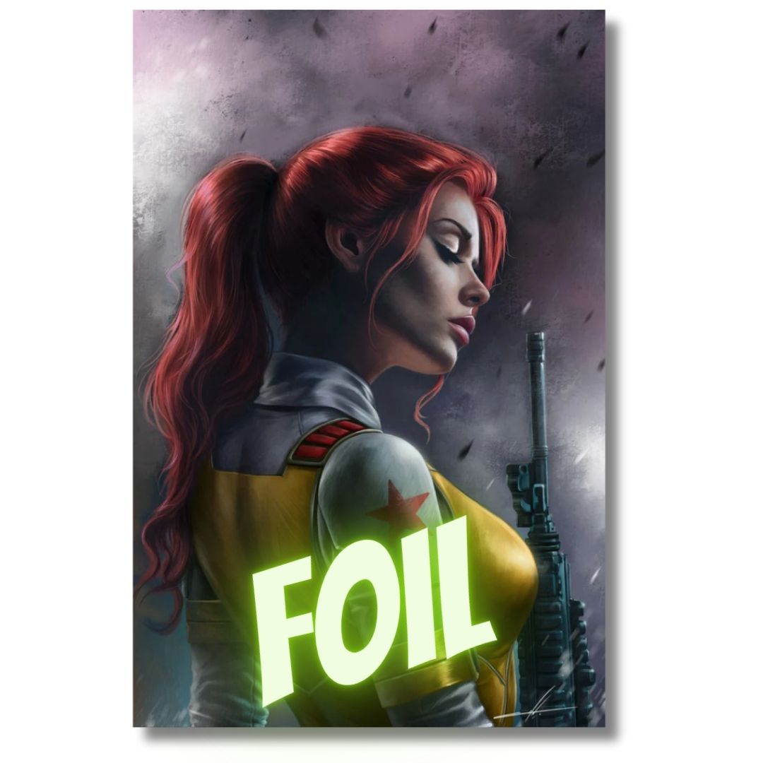 GI JOE #16 EXCLUSIVE FOIL & VIRGIN - SCARLETT - CARLA COHEN