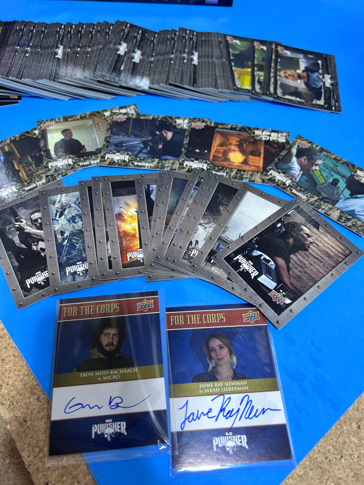 Punisher Complete Card Set w/ 2 Actor Sigs