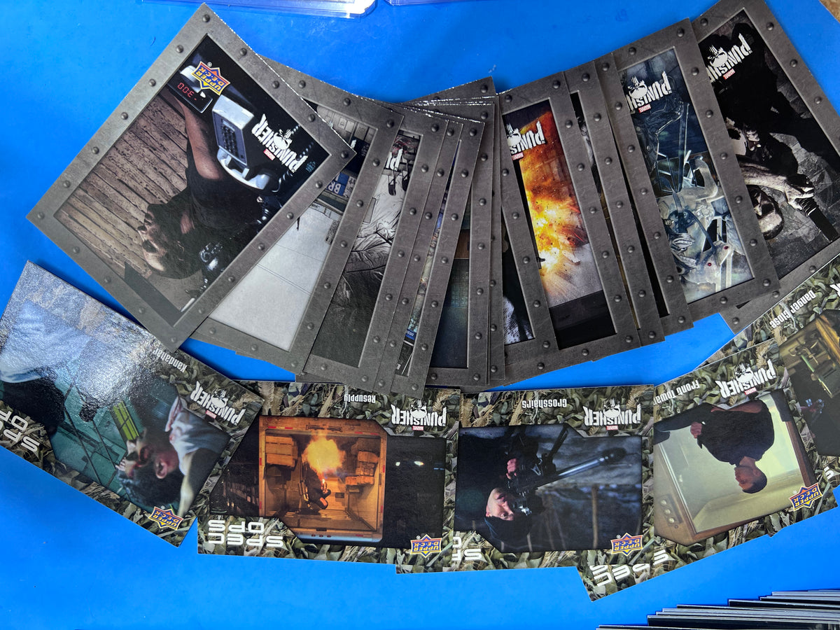 Punisher Complete Card Set w/ 2 Actor Sigs