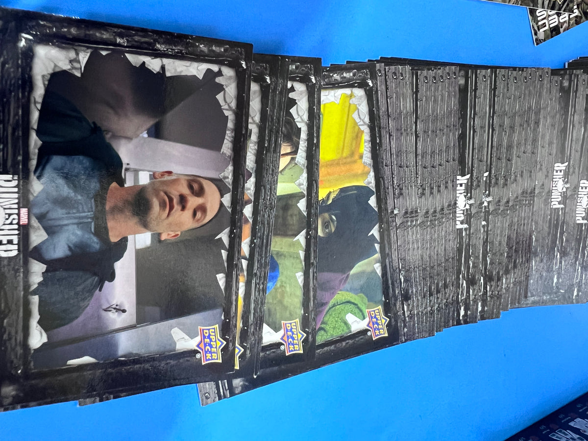 Punisher Complete Card Set w/ 2 Actor Sigs