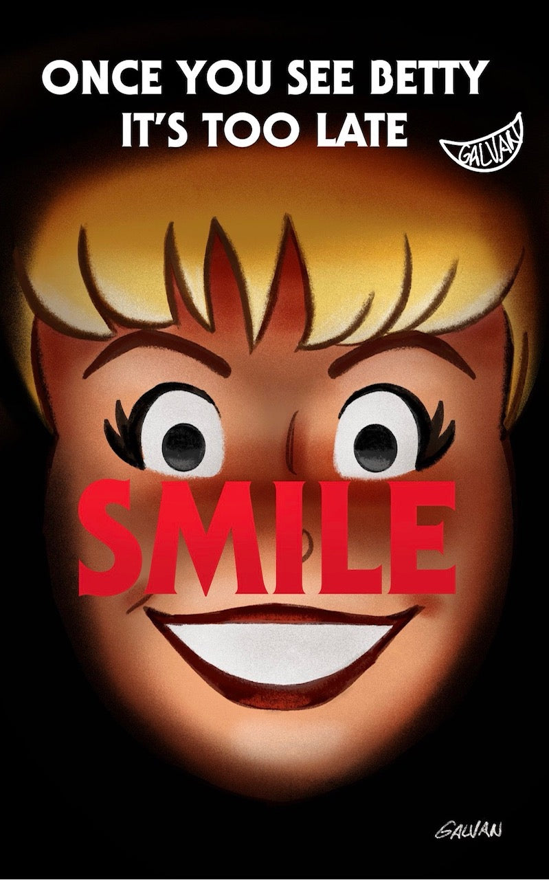 ARCHIE HALLOWEEN SPECTACULAR 2026 SIGNED REMARK SMILE MOVIE HOMAGE EXCLUSIVE - GALVAN LTD 25 - PRESALE EST SHIP 10/7