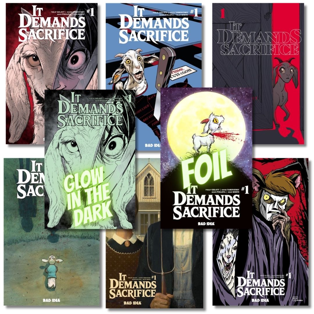 IT DEMANDS SACRIFICE #1 - 8 BOOK SET - SKOTTIE YOUNG - PRESALE EST SHIP DATE 10/22