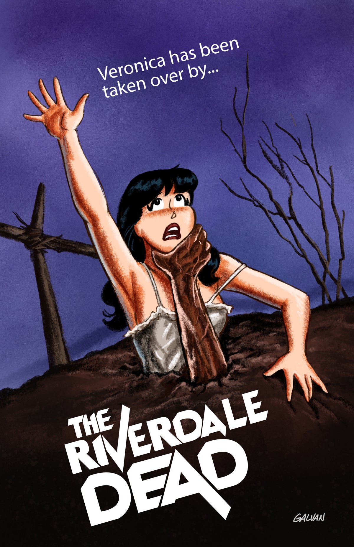 ARCHIE HALLOWEEN SPECTACULAR 2026 EVIL DEAD MOVIE HOMAGE EXCLUSIVE - GALVAN LTD 100 - PRESALE EST SHIP 11/5