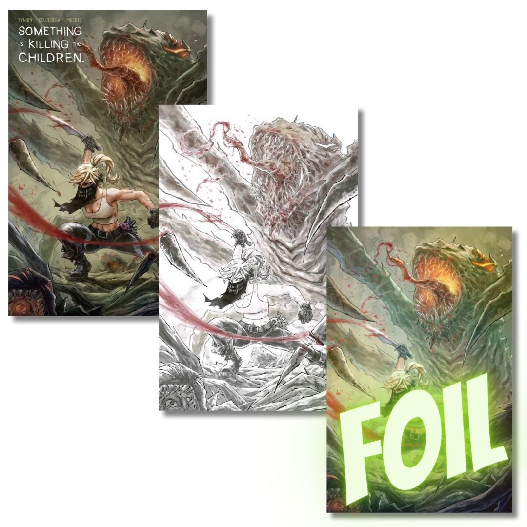 SOMETHING IS KILLING THE CHILDREN #43 FOIL/B&W VIRGIN/TRADE EXCLUSIVE - QUAH