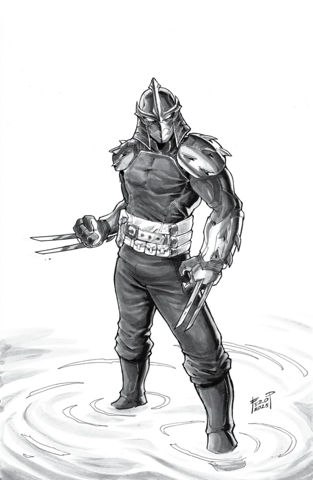 TMNT SHREDDER #1 (2025) - VIRGIN & TRADE EXCLUSIVE - PE