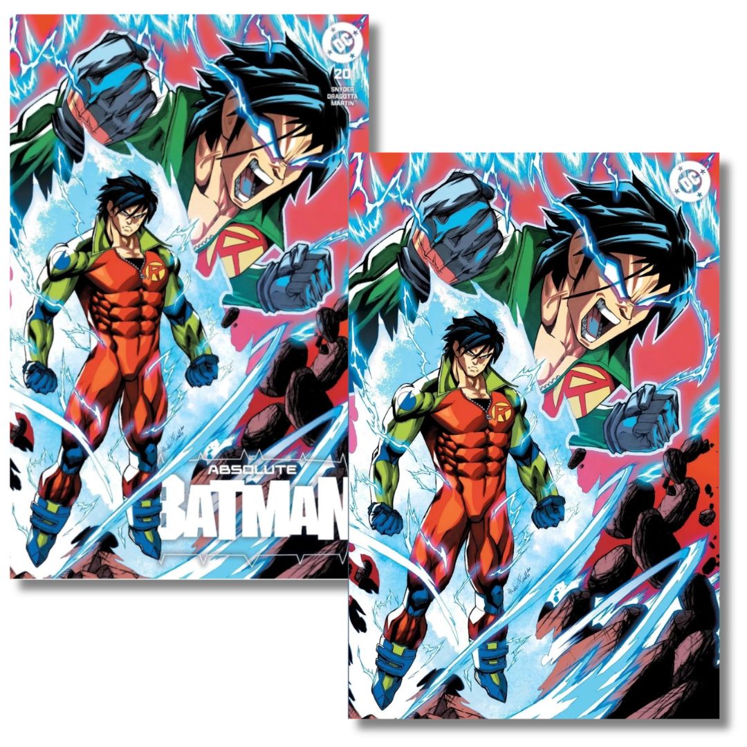 ABSOLUTE BATMAN #20 EXCLUSIVE DBZ HOMAGE - MARIO FOCCILLO SET LIMITED USA RELEASE
