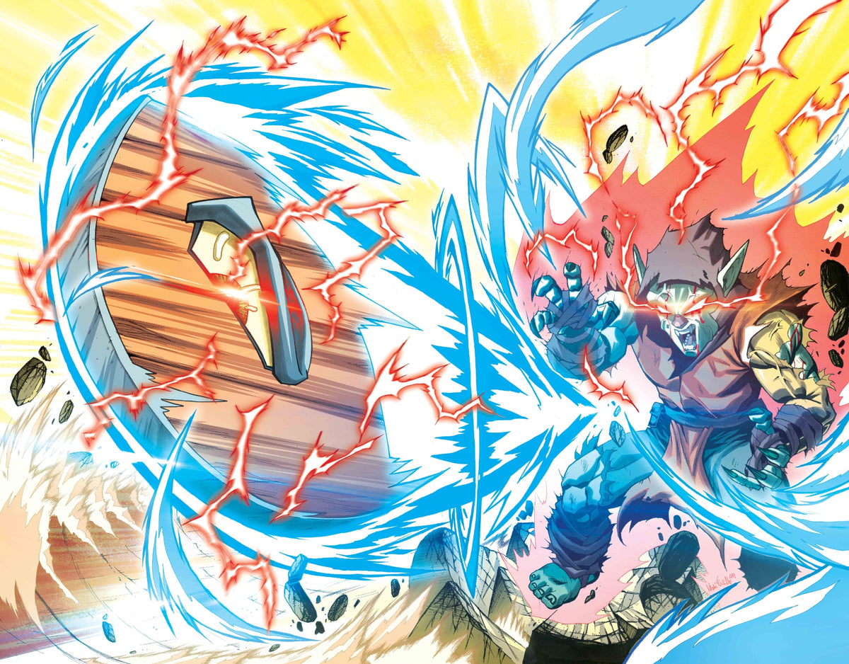 D'ORC #7 VIRGIN EXCLUSIVE WRAPAROUND DRAGON BALL HOMAGE - MARIO FOCCILLO - PRESALE EST SHIP 9/18