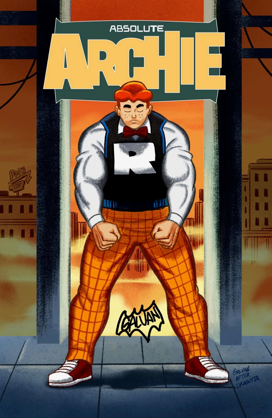 ABSOLUTE ARCHIE EXCLUSIVE HOMAGE - MOVIE MANIA - LIMITED EDITION SIGNATURE BY BILL GALVAN - LTD 25 - PRESALE EST SHIP 5/25