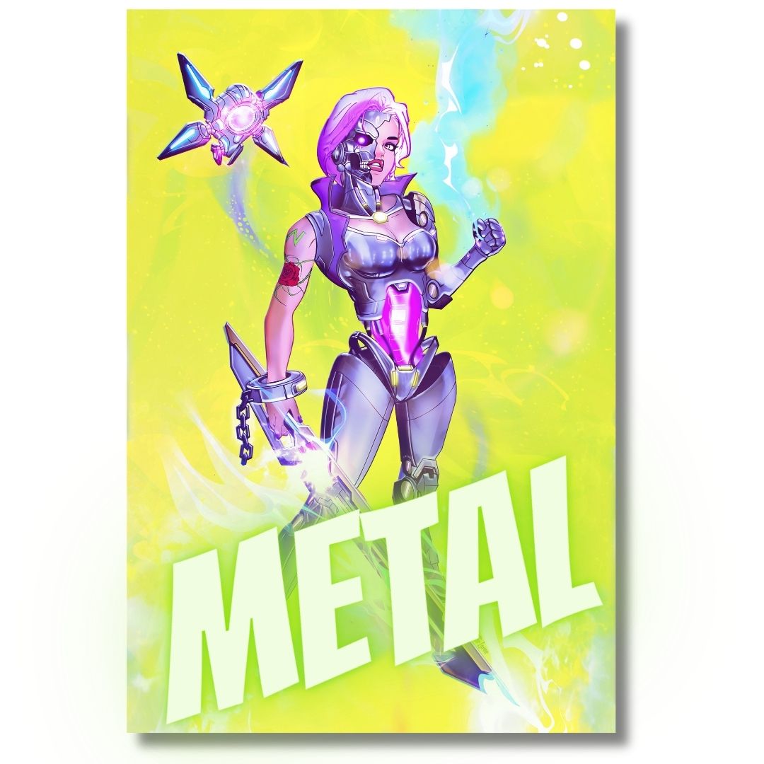 NIFE WARS #1 NYCC CYBORG VIRGIN METAL EXCLUSIVE LTD 10 - PRESALE EST SHIP 10/8